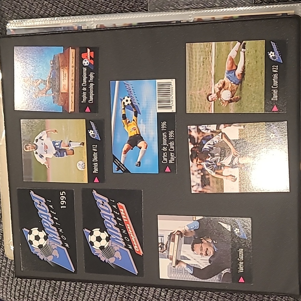 1995 Montreal Impact Cards